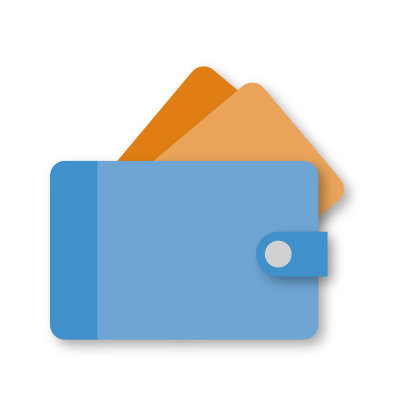 clipper with payment cards for the costs of credit management software