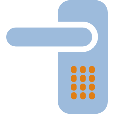 Security lock as a symbol for security in IT