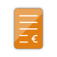 icon of an invoice