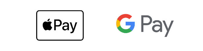 Apple Pay and Google Pay logo